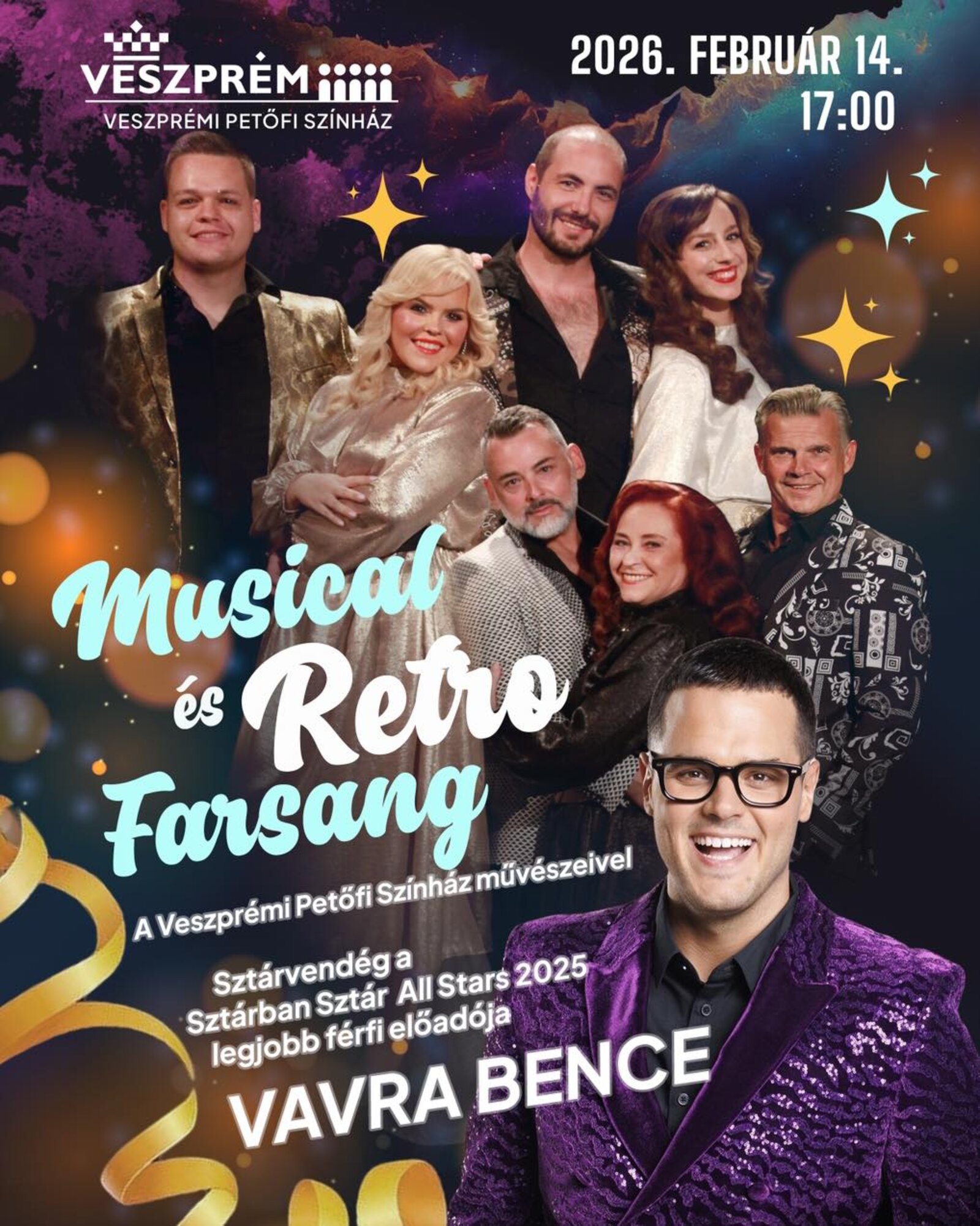 A Musical & Retrofarsang plakátja