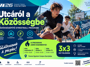 Utcáról a közösségbe – Kültéri Kosárlabda 3x3 verseny