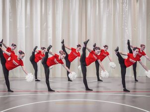 Inkluzív Cheerleading Edzés 12 életév felett - Versenyzőknek