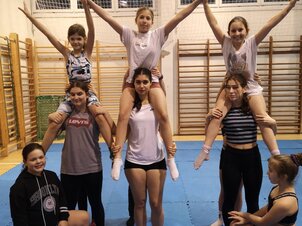 Inkluzív Cheerleading Edzés 12 életév alatt - Hobbisoknak Báthoryban