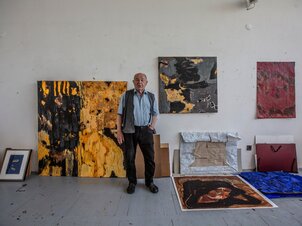 Kiállításmegnyitó / GONDOLATI TEREK - Klimó Károly festőművész kiállítása