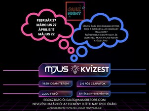 Kvízest sorozat a 𝐌𝐉𝐔𝐒 𝐑𝐞𝐬𝐨𝐫𝐭-ban