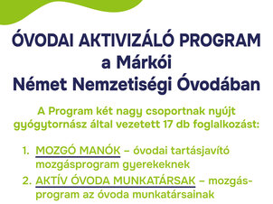 Márkói Óvodai Aktivizáló Program