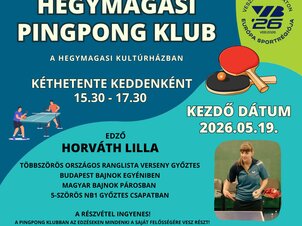 PINGPONG KLUB - HEGYMAGAS