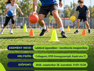 Labdával ügyesebben - koordinációs mozgásműhely