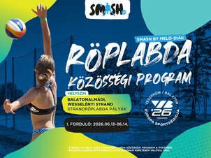 SMASH by Meló-Diák strandröplabda közösségi program I. forduló